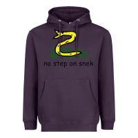 Plum no step on snek,libertarian,tumblr,meme,funny,polotics,no step,on,snek Heavyweight Hoodie - PixelWave