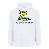 White no step on snek,libertarian,tumblr,meme,funny,polotics,no step,on,snek Heavyweight Hoodie - PixelWave