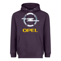 Plum Opel Heavyweight Hoodie - PixelWave