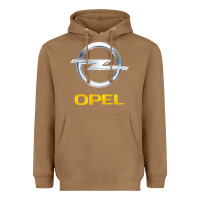 Toasted Coconut Opel Heavyweight Hoodie - PixelWave