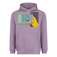 Lavender The Simpsons Old Man Yells At Cloud Newspaper V1 Heavyweight Hoodie - PixelWave