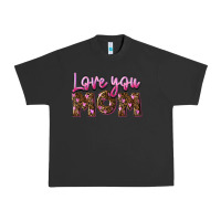 Pigment Black love you mom Urban Heavy Tee - FaDigitalArtStudio