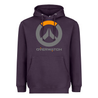 Plum overwatch Heavyweight Hoodie - PixelWave