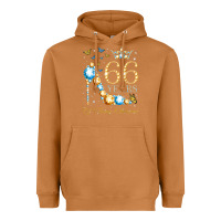 Meerkat 66th birthday 66 years of being awesome 66 years old woman Heavyweight Hoodie - PixelWave