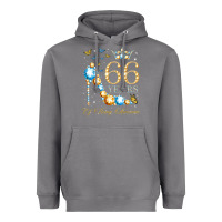 Storm 66th birthday 66 years of being awesome 66 years old woman Heavyweight Hoodie - PixelWave