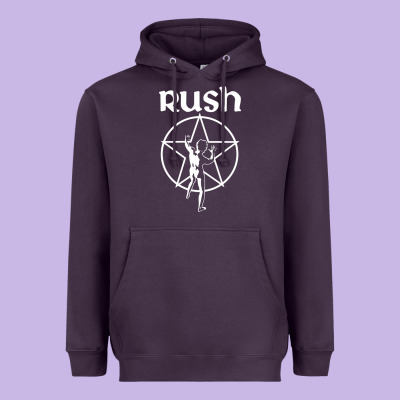 Rush Explosion Heavyweight Hoodie Designed By Pixelwave