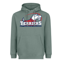 Sage st. francis terriers(SFC), brooklyn Heavyweight Hoodie - PixelWave