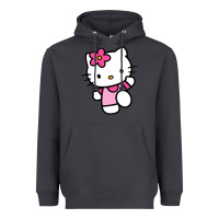 Smoke kitty Heavyweight Hoodie - PixelWave