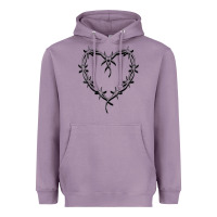 Lavender bichota heart for women,cute music t shirt Heavyweight Hoodie - PixelWave