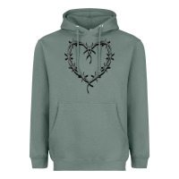 Sage bichota heart for women,cute music t shirt Heavyweight Hoodie - PixelWave