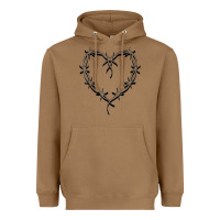 Toasted Coconut bichota heart for women,cute music t shirt Heavyweight Hoodie - PixelWave
