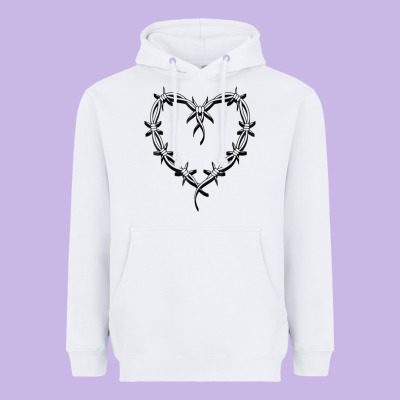 Bichota Heart For Women,cute Music T Shirt Heavyweight Hoodie Designed By Pixelwave