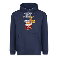 Navy Anyhow Have A Winfield 25s Classic Heavyweight Hoodie - PixelWave