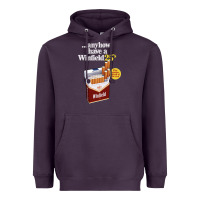 Plum Anyhow Have A Winfield 25s Classic Heavyweight Hoodie - PixelWave