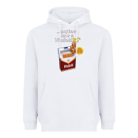 White Anyhow Have A Winfield 25s Classic Heavyweight Hoodie - PixelWave