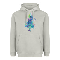 Moon Dust watercolor splatter alice in wonderland t shirt design Heavyweight Hoodie - PixelWave