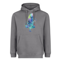Storm watercolor splatter alice in wonderland t shirt design Heavyweight Hoodie - PixelWave