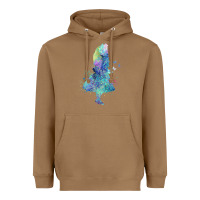 Toasted Coconut watercolor splatter alice in wonderland t shirt design Heavyweight Hoodie - PixelWave