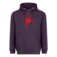 Plum Richmond spiders Heavyweight Hoodie - PixelWave