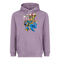 Lavender group pic x men Heavyweight Hoodie - PixelWave