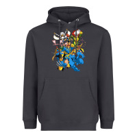Smoke group pic x men Heavyweight Hoodie - PixelWave