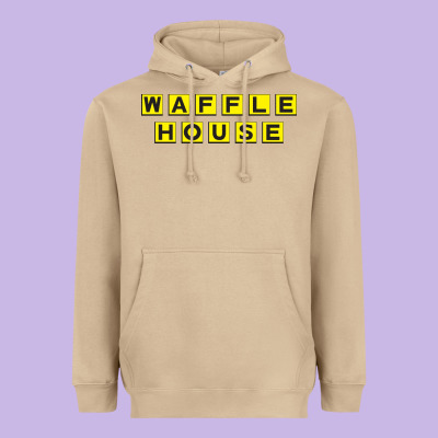 Waffle Hause Heavyweight Hoodie Designed By Pixelwave