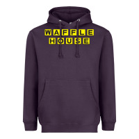 Plum waffle hause Heavyweight Hoodie - PixelWave