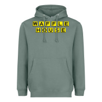 Sage waffle hause Heavyweight Hoodie - PixelWave