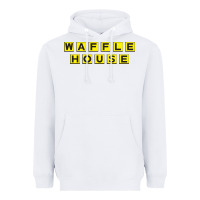 White waffle hause Heavyweight Hoodie - PixelWave