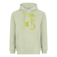 Matcha Clintons Iced Tea Heavyweight Hoodie - PixelWave