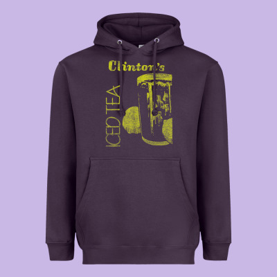 Clintons Iced Tea Heavyweight Hoodie Designed By Pixelwave