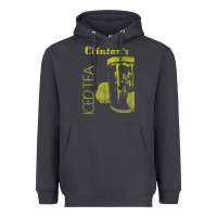 Smoke Clintons Iced Tea Heavyweight Hoodie - PixelWave