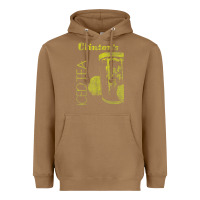 Toasted Coconut Clintons Iced Tea Heavyweight Hoodie - PixelWave