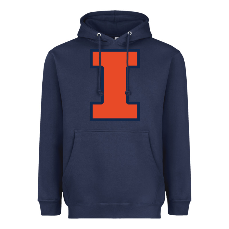 Illinois Fighting Illini Heavyweight Hoodie by PixelWave | Teevron