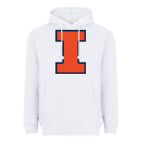 White illinois fighting illini Heavyweight Hoodie - PixelWave