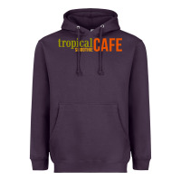 Plum Tropical Smoothie Heavyweight Hoodie - PixelWave