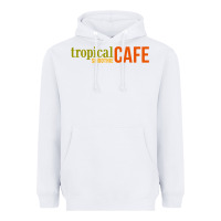 White Tropical Smoothie Heavyweight Hoodie - PixelWave