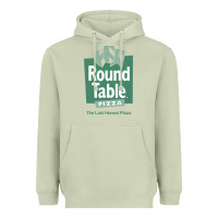 Matcha round table pizza Heavyweight Hoodie - PixelWave