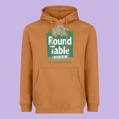 Round Table Pizza Heavyweight Hoodie Designed By Pixelwave