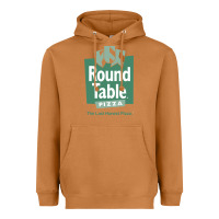Meerkat round table pizza Heavyweight Hoodie - PixelWave