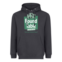 Smoke round table pizza Heavyweight Hoodie - PixelWave