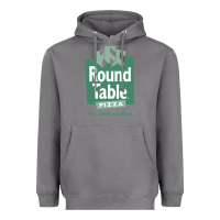 Storm round table pizza Heavyweight Hoodie - PixelWave