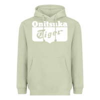 Matcha onitsuka tiger Heavyweight Hoodie - PixelWave