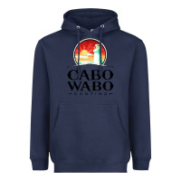 Navy cabo wabo Heavyweight Hoodie - PixelWave