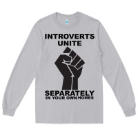 Moon Dust introverts unite seperately in your own homes Long Sleeve Tee - Bettercallsaul