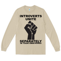 Mushroom introverts unite seperately in your own homes Long Sleeve Tee - Bettercallsaul