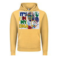 Vintage Mustard it's in my dna tumbler Vintage Hoodie - BundleAndBundleShop