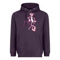 Plum pink panther Heavyweight Hoodie - PixelWave