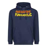 Navy parliament funkadelic Heavyweight Hoodie - PixelWave