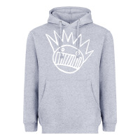 Heather Grey ween Heavyweight Hoodie - PixelWave
